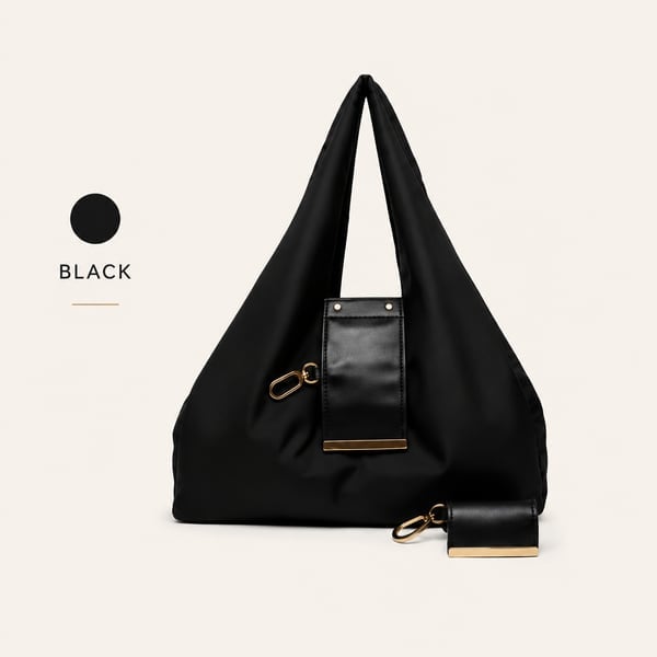 ✨ ToworkactTM Foldable Shopping Bag Keychain Eco-Friendly Reusable Tote Bag