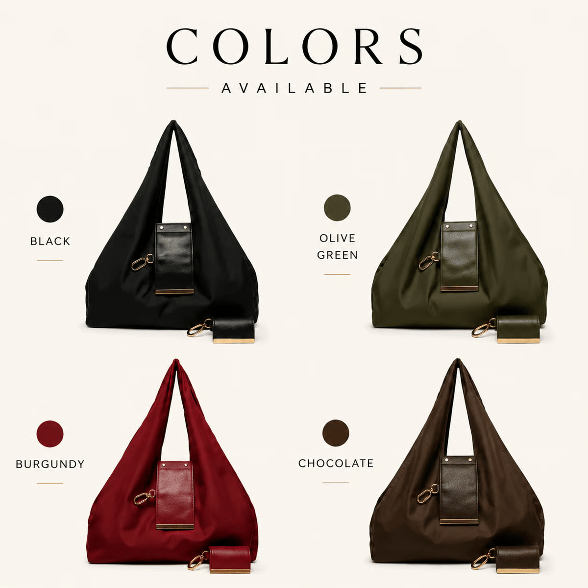 ✨ ToworkactTM Foldable Shopping Bag Keychain Eco-Friendly Reusable Tote Bag