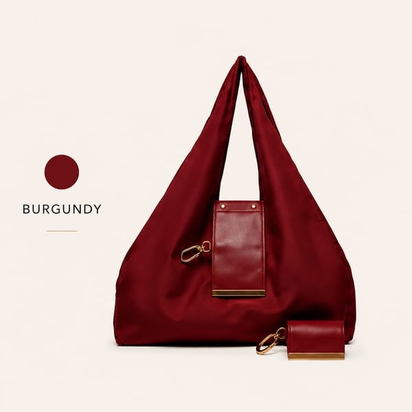 ✨ ToworkactTM Foldable Shopping Bag Keychain Eco-Friendly Reusable Tote Bag