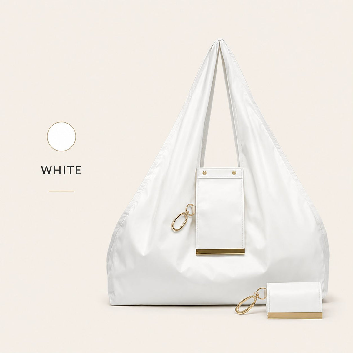✨ ToworkactTM Foldable Shopping Bag Keychain Eco-Friendly Reusable Tote Bag