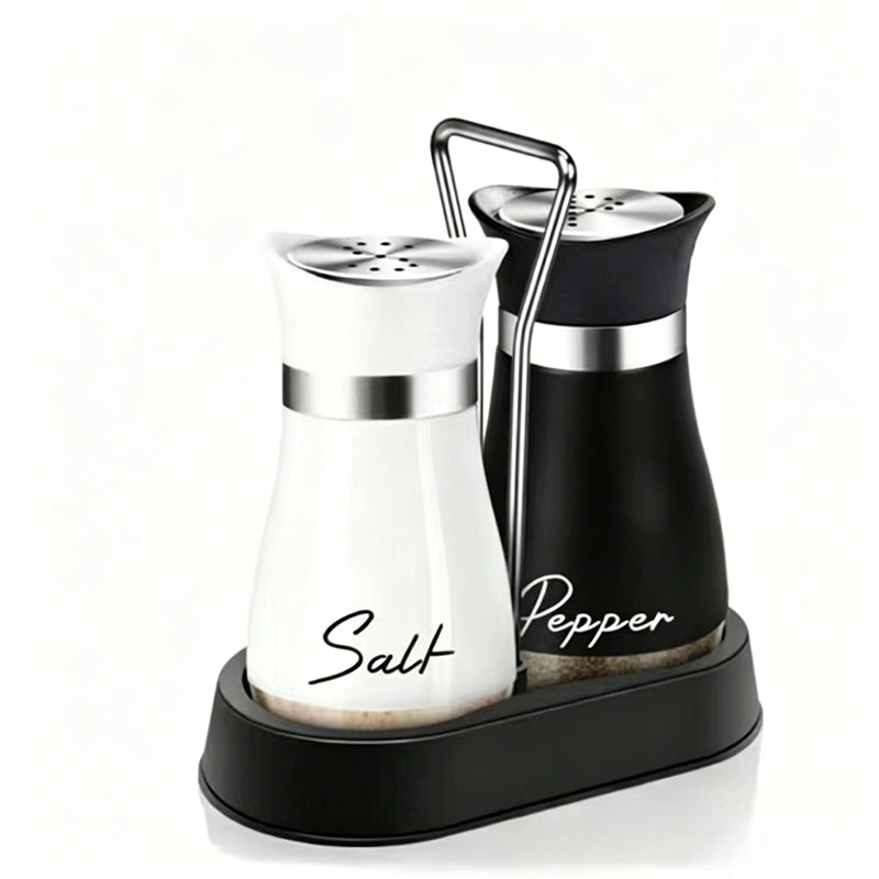 ⏰ Penguin Design Salt and Pepper Shaker Set – Cute Shape, 304 Stainless Steel & Precision Dispensing Lid 🐧✨